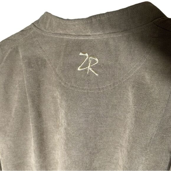 Zero restrictions men’s microsuede size XL. Golf Outerwear long sleeve pullover - Picture 6 of 9